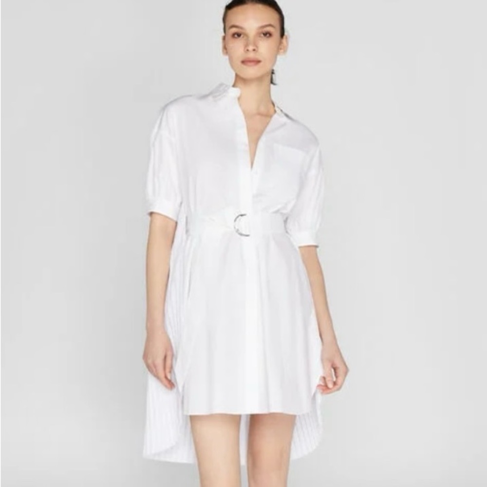Club Monaco Shirt Dress w/Belt